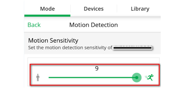 Fix the Motion Sensitivity